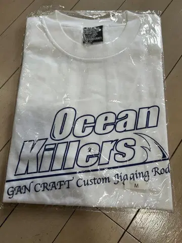 GAN CRAFT 오션 킬러스 티셔츠 M