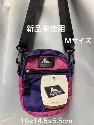 미사용 레어템 구형 로고 GREGORY 퀵 포켓 M 사이즈 한정 컬러