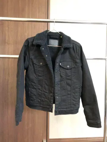 LEVI STRAUSS & CO. 블랙 데님 자켓 S