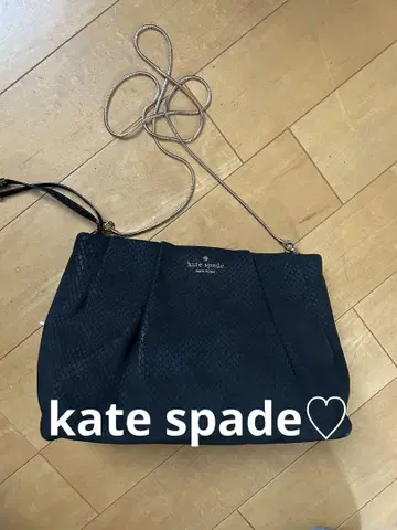 [ 새상품급 ] Kate Spade 블랙 숄더백 체인