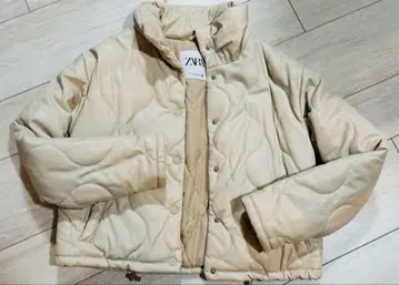 ZARA 퀼팅 다운 자켓