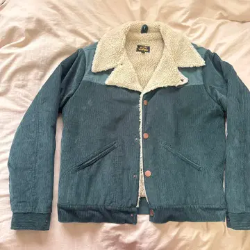 Billabong Wrangler 다크 그린 보아 자켓