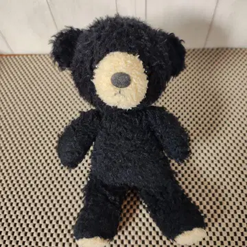 곰의 복슬복슬 봉제 인형 블랙 검정 ( DOUSIN ) 일본제