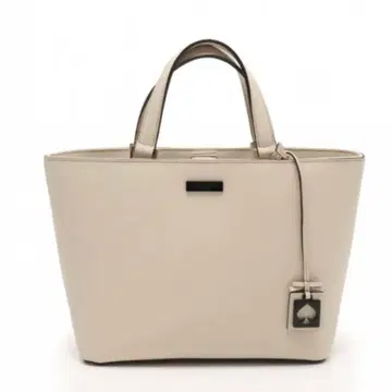 케이트 스페이드 KATE SPADE 토트백 아이보리 베이지 가죽