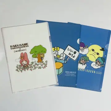 은혼 x 산리오 mini 클리어 파일 컬렉션