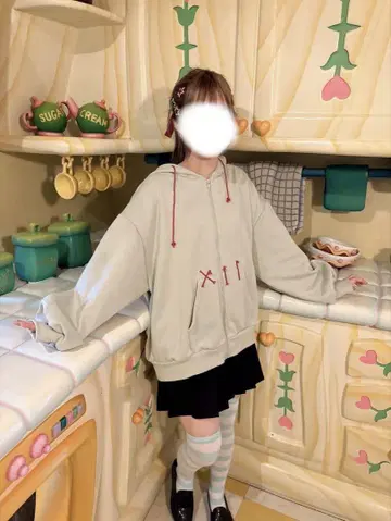 D할로 바넬로페 코스프레 세트 후드티 양말 디즈니