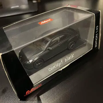 Schuco 메르세데스 벤츠 E 클래스 쿠페 컨셉 블랙 1/43