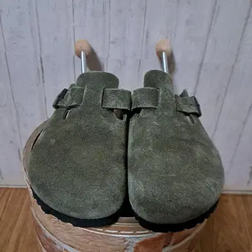 Birkenstock Boston 올리브 37
