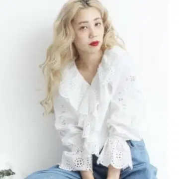 Dot&Stripes CHILD WOMAN 레이스 블라우스