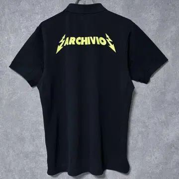 [ 극상품 ] 아르치비오 ARCHIVIO 반팔 피케 셔츠 블랙 M~L