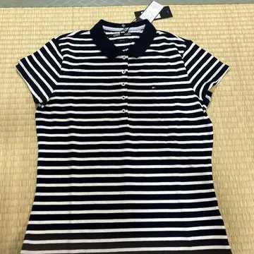 새상품 Tommy Hilfiger 슬림핏 피케 셔츠 M 사이즈