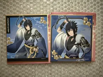 NARUTO-나루토- 질풍전 트레이딩 미니 색지 귀 사스케 세트