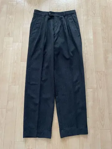 90s HUGO BOSS 슬랙스 투 턱 독일제 와이드 빈티지