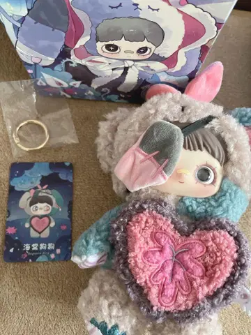 [ 하자품 ] maymei TOPTOY 쌍생비경 시리즈 개 봉제 인형