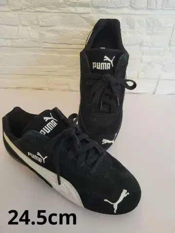 PUMA 스웨이드 블랙 스니커즈
