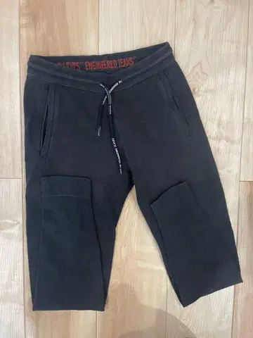 구제 LEVI'S 엔지니어드 블랙 조거 팬츠