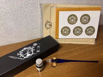 책벌레의 하극상 오리지널 굿즈 유리펜 레터 세트