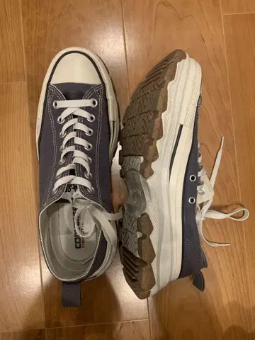 Converse 네이비 로우컷 스니커즈