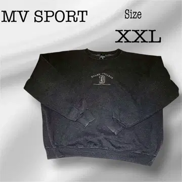 90s MV SPORT 자수 칼리지 로고 빈티지 USA제 빅