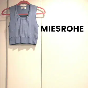 새상품급 MIESROHE 미스 로에 탱크탑