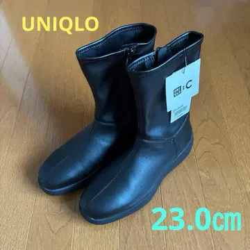 유니클로 스트레치 숏부츠 블랙 미사용 택 포함