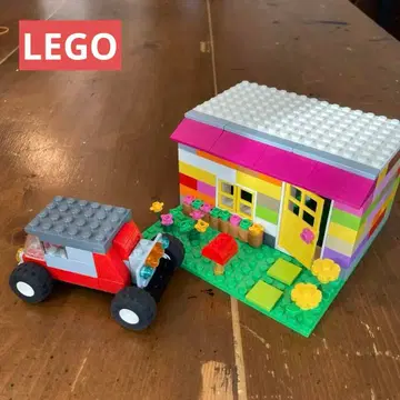 레고 하우스와 자동차 세트