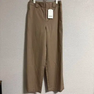 캐번 린넨라미 코튼 스트레이트 팬츠