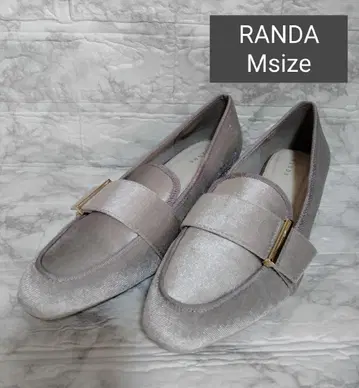 RANDA 펄힐 벨로아 슈즈 그레이 M 사이즈