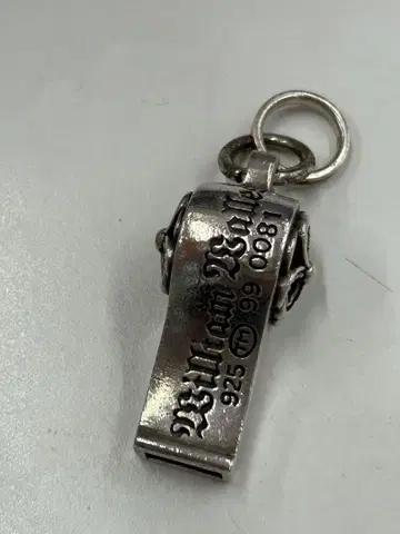 William Wallace 925 실버 호루라기 목걸이