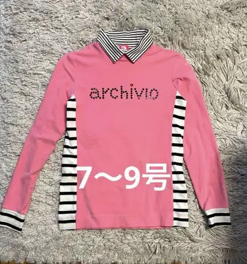 archivio 풀오버 핑크 EU36 (일본 사이즈 7~9호) 알치비오