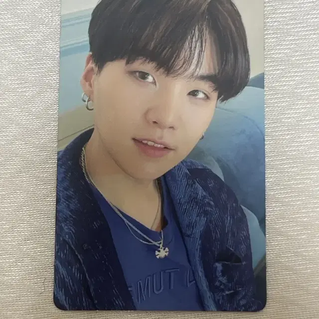 방탄소년단 슈가 포토카드