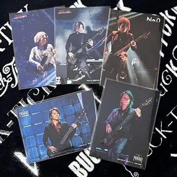 BUCK-TICK 메모카 사진 히구치 유타카