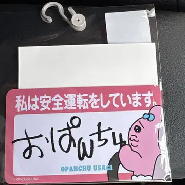 빤쮸토끼 카 마그넷