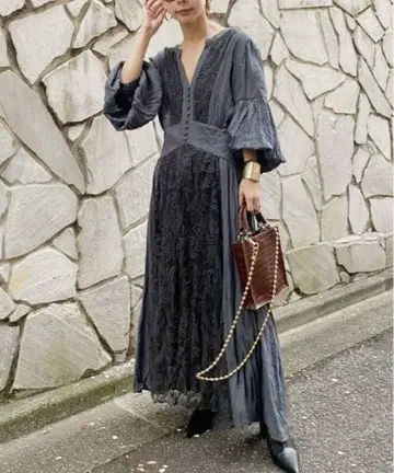 Ameri VINTAGE 롱 원피스