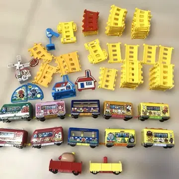 호빵맨 캡슐 프라레일 세트