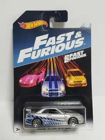 핫휠 와일드 스피드 닛산 스카이라인 GT-R R34