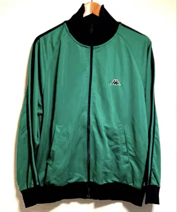 카파 그린 트랙 자켓 저리 2라인 L