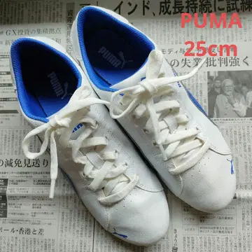 푸마 PUMA 스니커즈 25 화이트 플랫 힐 없음 경량 레어
