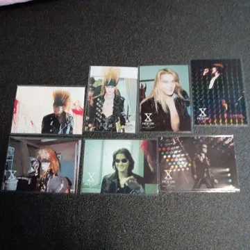 TOSHI FILMGIG 트레이딩 카드 ~XJAPAN의 궤적~ 7장