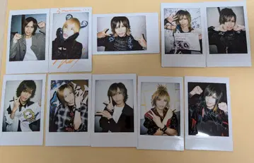 Royz 토모야 사인 포함 폴라로이드 10장 세트