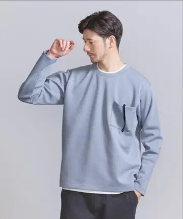 새상품급 [WEB 한정판] 레이어드 클리어 리버 크루넥&슬리브리스