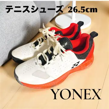YONEX 테니스화 106 화이트/레드