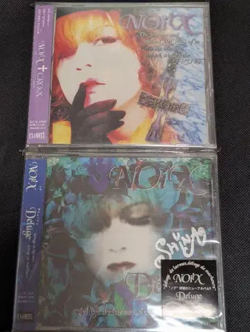 멤버 사인 포함! NOiX CROiX & Deluge CD 세트