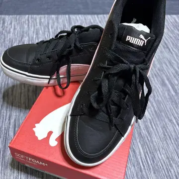 PUMA 스니커즈 블랙/핑크 25 새상품급!