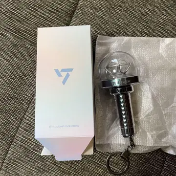 seventeen 미사용 새상품 미니 캐럿봉 키링 미니 응원봉