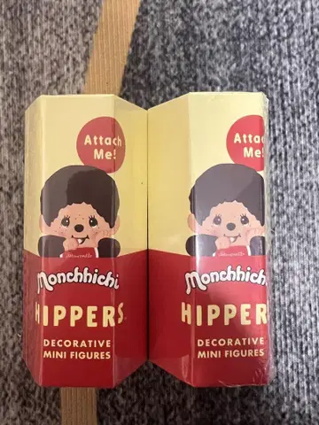 HIPPERS Monchhichi 히퍼스 몽치치 2개 미개봉 새상품