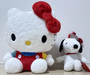 [ 익명 배송, 당일 발송 ] 헬로키티 스누피 봉제 인형 묶음 판매!