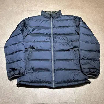 Eddie Bauer 다운 자켓 리버서블 카키 네이비 S