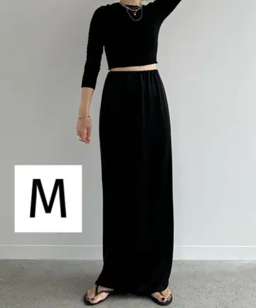 enof 이나프 ace long straight skirt M 사이즈