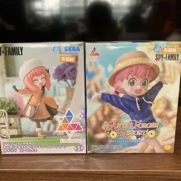 SEGA SPY x FAMILY 아냐 포저 피규어 2개 세트